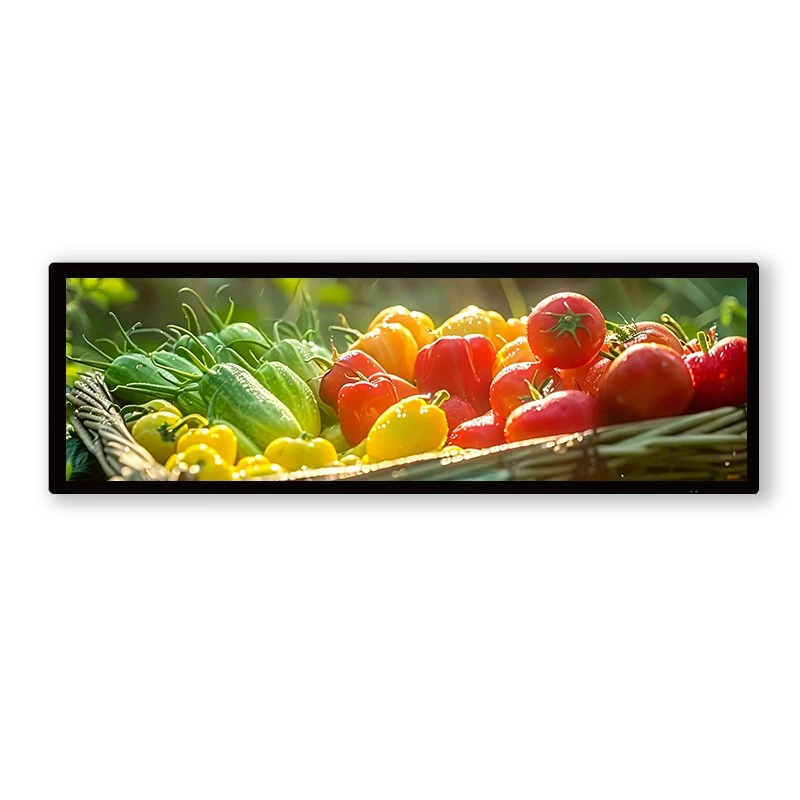 28 .6 Display à barra LCD de pollici Schermo à doggia faccia