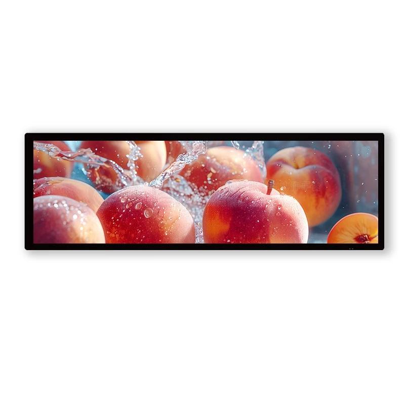 Display à barra LCD de 35,5 pollici Schermo à doggia faccia