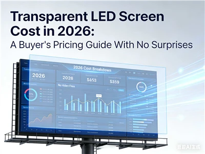 Costo do schermo à LED trasparente do 2026 Unna guidda di prexi pe l'accattâ ...