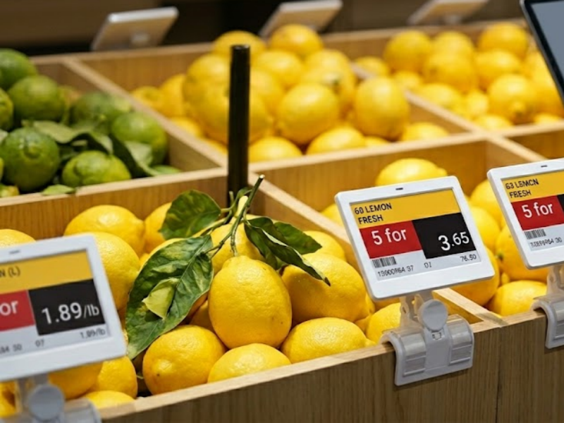 O scistema d'etichettatua de scaffæ de butteghe de alimenti ch'o redue i erro...