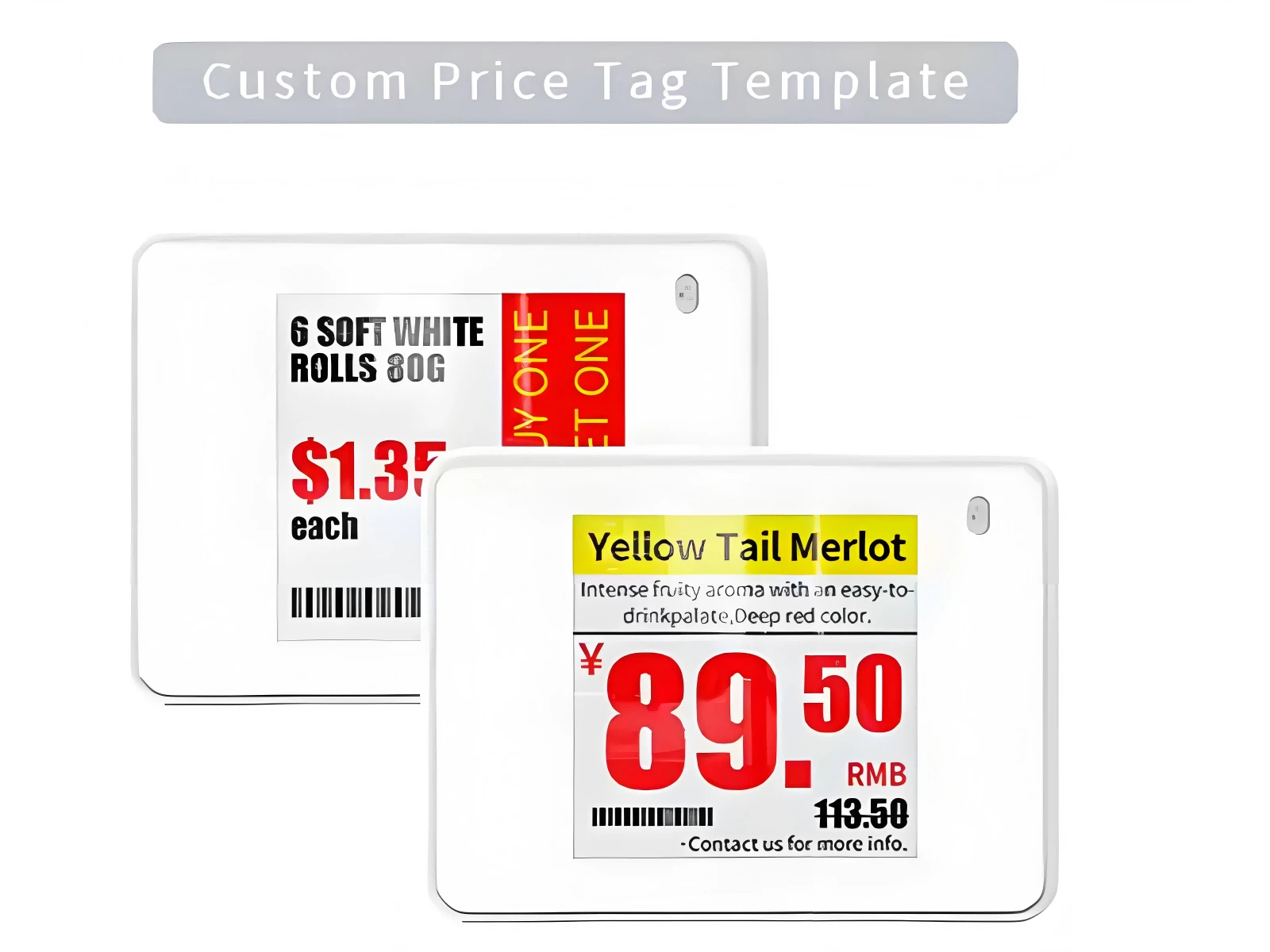 1.54 inch Four Color Electronic price Tag 1.54 inch Four Color Electronic price Tag
