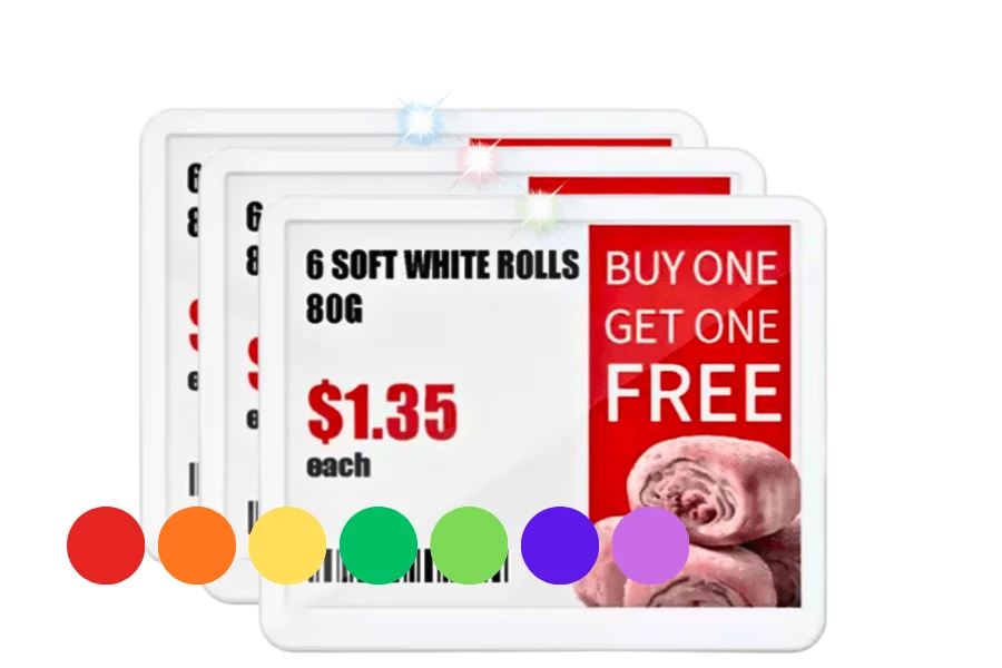 7-color LED ESL 7-color LED ESL