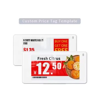 LEGOYO 2.66 inch compact budget electronic shelf label for pharmacy high-density shelving